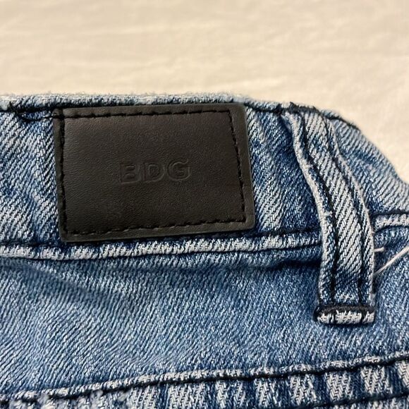 BDG for Urban Outfitters- Super High Rise Cheeky Zipper Denim Shorts- Size 27 - Picture 10 of 10